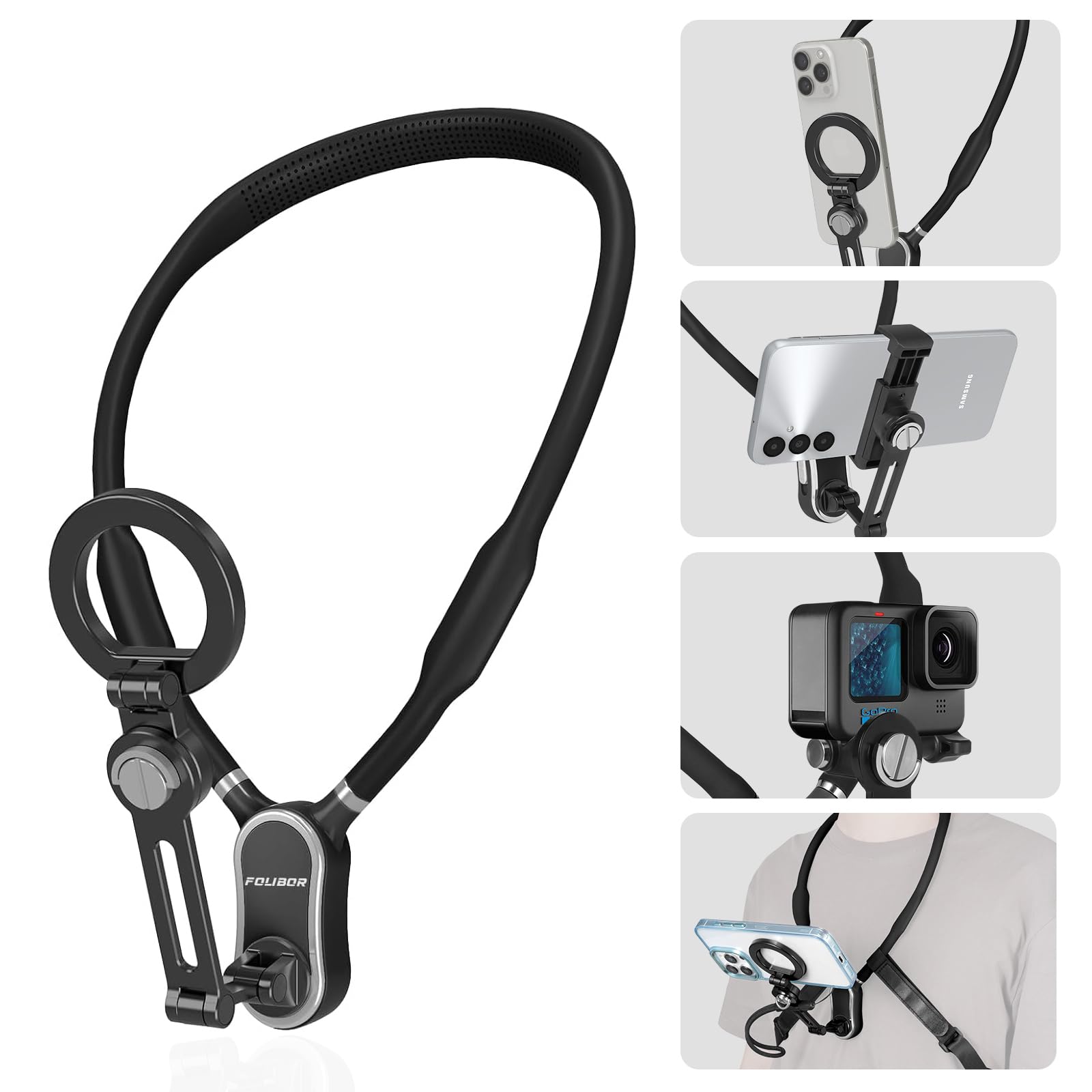 هولدر Magnetic neck 4 in 1 هولدر Magnetic neck 4 in 1